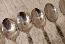 Load image into Gallery viewer, Northland Artistic Stainless Flatware Lot Oneida Spoons, Knives and Forks Set 20 Pieces