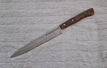 Load image into Gallery viewer, Vintage Prestige Hollow Ground Vanadium Stainless Kitchen Knife With Wooden Handle, 26cm long