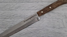 Load image into Gallery viewer, Vintage Prestige Hollow Ground Vanadium Stainless Kitchen Knife With Wooden Handle, 26cm long