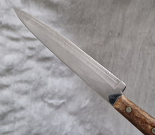 Load image into Gallery viewer, Vintage Prestige Hollow Ground Vanadium Stainless Kitchen Knife With Wooden Handle, 26cm long