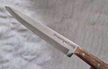 Load image into Gallery viewer, Vintage Prestige Hollow Ground Vanadium Stainless Kitchen Knife With Wooden Handle, 26cm long