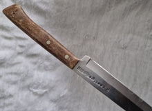 Load image into Gallery viewer, Vintage Prestige Hollow Ground Vanadium Stainless Kitchen Knife With Wooden Handle, 26cm long