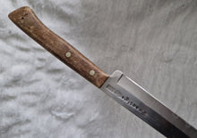 Load image into Gallery viewer, Vintage Prestige Hollow Ground Vanadium Stainless Kitchen Knife With Wooden Handle, 26cm long