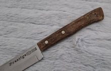 Load image into Gallery viewer, Vintage Prestige Hollow Ground Vanadium Stainless Kitchen Knife With Wooden Handle, 26cm long