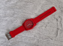 Load image into Gallery viewer, Mens Red Diesel DZ1589 Rubber Company Round Watch