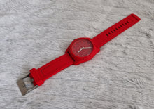 Load image into Gallery viewer, Mens Red Diesel DZ1589 Rubber Company Round Watch