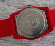 Load image into Gallery viewer, Mens Red Diesel DZ1589 Rubber Company Round Watch