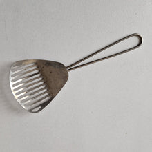 Load image into Gallery viewer, Vintage Kitchamajig utensil - crushes strains whips lifts, lifter, strainer, fish slice. 1950's retro utensil. Kitchenalia, mid century