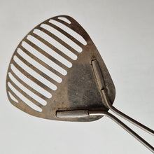 Load image into Gallery viewer, Vintage Kitchamajig utensil - crushes strains whips lifts, lifter, strainer, fish slice. 1950's retro utensil. Kitchenalia, mid century