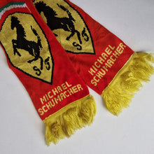 Load image into Gallery viewer, Vintage scarf Ferrari Michael Schumacher Racing Marlboro