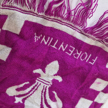 Load image into Gallery viewer, VINTAGE FLORENTINE FOOTBALL SCARF FROM THE 90S