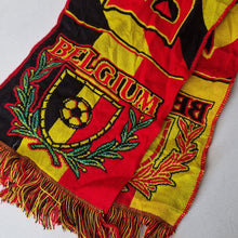 Load image into Gallery viewer, Vintage Belgium National Football Team Scarf Sports Collectable Memorabillia