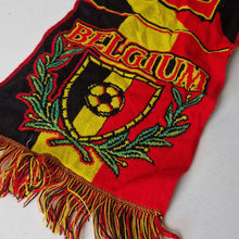 Load image into Gallery viewer, Vintage Belgium National Football Team Scarf Sports Collectable Memorabillia