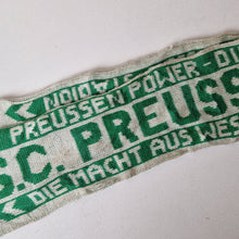 Load image into Gallery viewer, Vintage German Sports club Preußen Münster football scarf rays