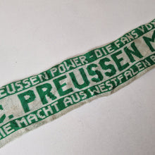 Load image into Gallery viewer, Vintage German Sports club Preußen Münster football scarf rays