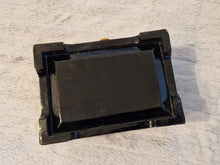 Load image into Gallery viewer, Chinese Lacquer jewellery box with Mother of Pearl Inlay & Brass embellishments 1950s