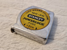 Load image into Gallery viewer, Vintage Stanley P3ME Powerlock Life Guard Yellow 10ft-3m Tape Measure