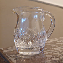 Load image into Gallery viewer, Vintage small cut crystal milk jug creamer
