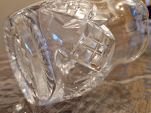 Load image into Gallery viewer, Vintage small cut crystal milk jug creamer