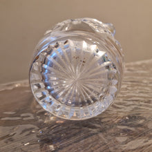 Load image into Gallery viewer, Vintage small cut crystal milk jug creamer