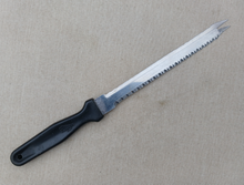 Load image into Gallery viewer, Vintage Richardson Sheffield Kitchen Devil Carving Knife 31.5cm Serrated Meat Knife UK