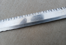 Load image into Gallery viewer, Vintage Richardson Sheffield Kitchen Devil Carving Knife 31.5cm Serrated Meat Knife UK