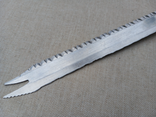 Load image into Gallery viewer, Vintage Richardson Sheffield Kitchen Devil Carving Knife 31.5cm Serrated Meat Knife UK