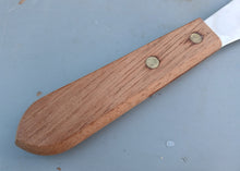 Load image into Gallery viewer, Vintage Stainless Steel Spatula Palette Knife Wooden Handle 32cm Baking Tool