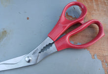 Load image into Gallery viewer, Wiltshire StaySharp 21cm Kitchen Scissors Shears Red Handle Multi Purpose