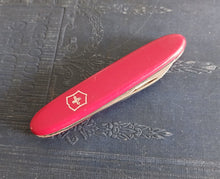 Load image into Gallery viewer, Vintage Victorinox Swiss Army Red Pocket Knife 2 Blade Folding Penknife 85mm