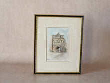 Load image into Gallery viewer, Vintage Print Picture In Wooden Frame: Norwich The Ethelbert Gate M.A Cole