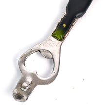 Load image into Gallery viewer, Vintage Black And White Whisky Bottle Shaped Handle Bottle Opener
