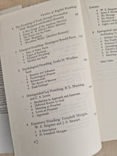 Load image into Gallery viewer, Varieties Of English Preaching, 1900-1960 - Davies Horton 1963-01-01 First Editi