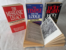 Load image into Gallery viewer, Bundle lot 4 books Religious Freemasons topic , The Temple & The Lodge , Holy