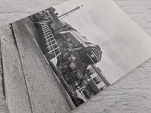 Load image into Gallery viewer, Black White Photo Locomotive Steam Engine North Yorkshireman 30/06/81 4472 Flying Scotman Turned at