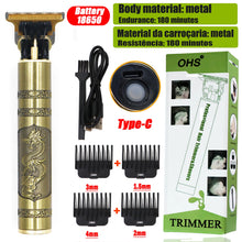 Load image into Gallery viewer, T9 Hair Clipper Repair Beard Shaving Body Hair Trimmer Clippers Electric Machine Men Haircut Machine 0mm Barber Shaver
