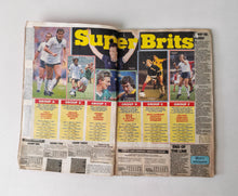 Load image into Gallery viewer, Vintage Sports Scrapbook - Classic Football Articles and Photos from the 1980s