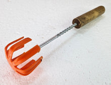 Load image into Gallery viewer, Vintage Kitchen Utensil, Red Handle Potato Masher Retro Kitchenalia