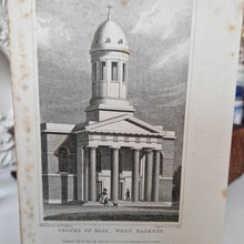 Load image into Gallery viewer, Vintage Book Plate Print Engraving 19th century engraving titled Chapel of ease West Hackney Drawn B