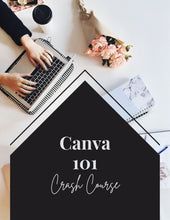 Load image into Gallery viewer, CANVA CRASH COURSE : Master Canva Like a Pro — Even If You're a Complete Beginner!