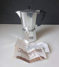 Load image into Gallery viewer, Vintage Italexpress 9 Cup Stovetop Espresso Maker Moka Pot Coffee Maker 23cm
