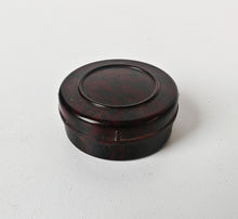 Load image into Gallery viewer, Vintage Bakelite Plastic Shoe Polish Pot Round Brown 4.5cm Collectible