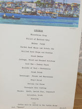 Load image into Gallery viewer, Vintage Hotel B.I Lunch Menu Card From Uganda, Istanbul Scene Theme, Dated Thursday 20th May 1971, 2