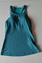 Load image into Gallery viewer, Adidas Climachill Women’s Racerback Sports Tank Top Size XS  UK 4-6 Teal Blue