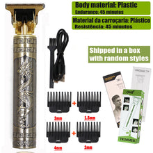 Load image into Gallery viewer, T9 Hair Clipper Repair Beard Shaving Body Hair Trimmer Clippers Electric Machine Men Haircut Machine 0mm Barber Shaver