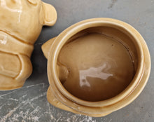 Load image into Gallery viewer, Walt Disney Co Winnie The Pooh Ceramic Honey Pot 1987 Vintage Small Cookie Jar