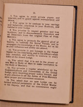 Load image into Gallery viewer, United Grand Lodge of England - Constitutions 1926, Vintage Masonic Book
