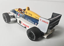 Load image into Gallery viewer, Scalextric Williams Honda FW11 F1 Slot Car Canon Mobil 1 Vintage Spares Repair