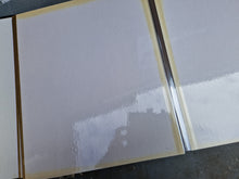 Load image into Gallery viewer, Vintage Japanese Water Lilly Flower Theme Photograph Album , Black Plastic Cover