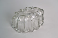 Load image into Gallery viewer, Vintage Antique Glass Jelly Mold Jello Mold Clear glass, 9.2cm x 11cm x 17cm